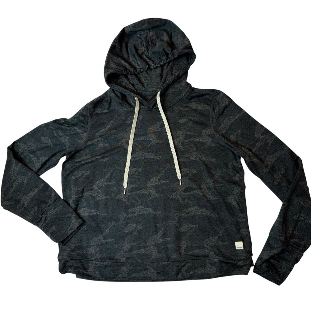 VUORI Camo Camouflage Hoodie Hooded Pullover Sweatshirt. Size Women's M / L